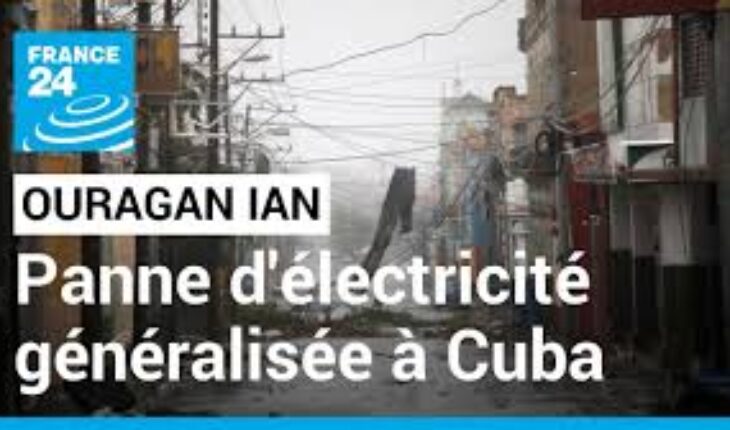 Cuba entièrement privée d’électricité après l’arrêt de la principale centrale thermique