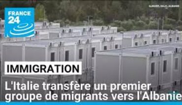 L’Italie se débarrasse d’un premier groupe de migrants en les transférant vers l’Albanie L’Italie se débarrasse d’un premier groupe de migrants en les transférant vers l’Albanie