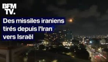 L’Iran lance plus de180 missiles sur Israël L’Iran lance plus de180 missiles sur Israël