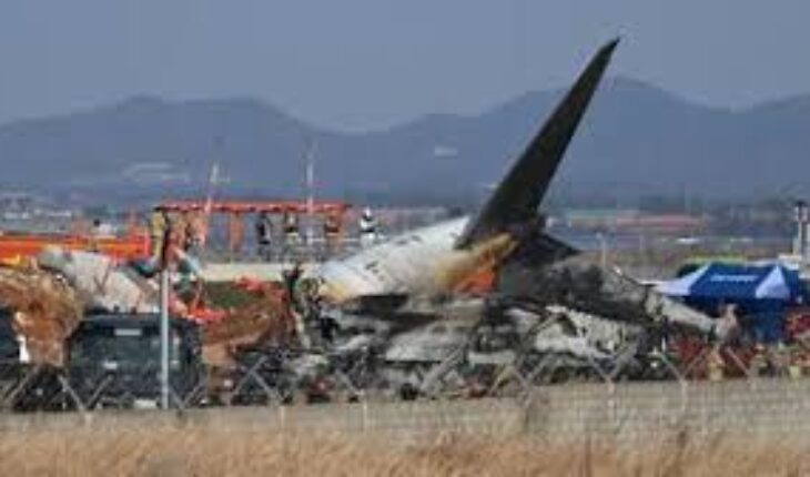 Plus de 150 morts dans un Crash d’avion en Corée du Sud