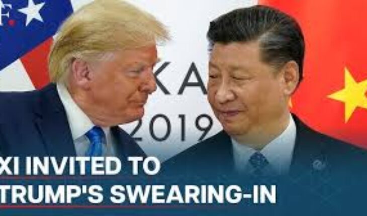Donald Trump invite Xi Jinping à la cérémonie de son investiture