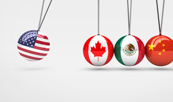 Le Mexique , le Canada et la Chine annoncent des mesures de rétorsion aux droits de douane américains