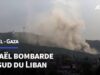 L’armée israélienne bombarde le sud du Liban après l’interception de trois roquettes
