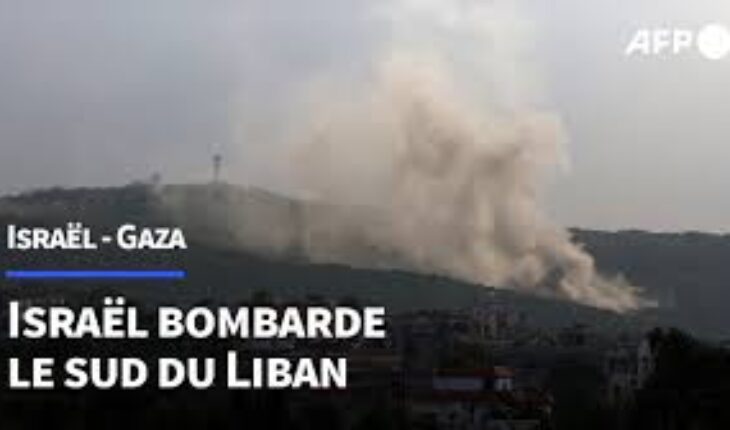 L’armée israélienne bombarde le sud du Liban après l’interception de trois roquettes