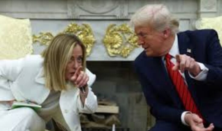 Donald Trump juge que Meloni est une personne formidable et qu’elle fait un excellent travail