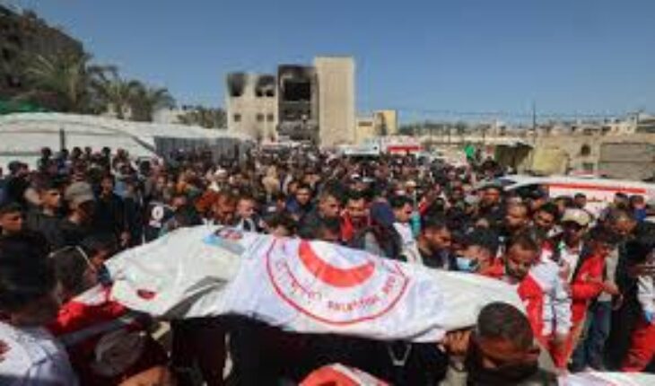 الجيش الإسرائيلي يعترف بارتكاب « أخطاء » في مقتل 15 مسعفاً في غزة