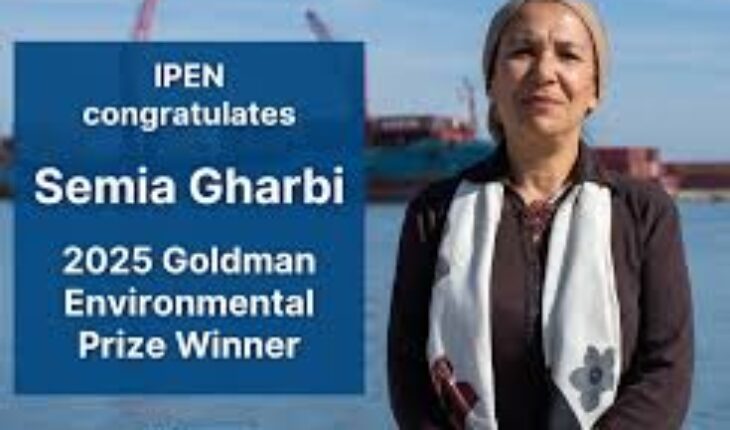 La tunisienne Semia Gharbi remporte le « Nobel vert », pour la région Afrique