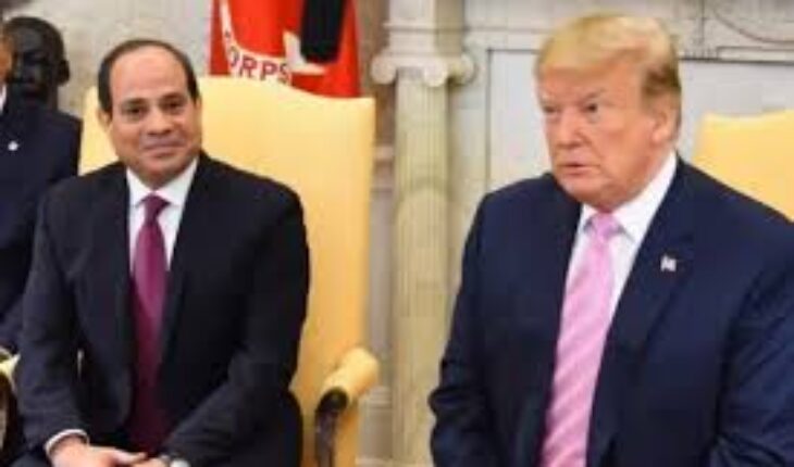 Donald Trump s’entretient avec Abdel Fattah al-Sissi sur les Houthis et Gaza
