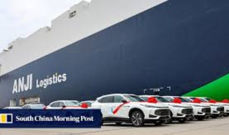 La Chine inaugure son plus grand transporteur de voitures au monde