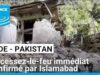 L’Inde et le Pakistan acceptent un cessez-le-feu avec effet immédiat