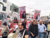 وقفة احتجاجية تضامنًا مع الناشطة المدنية شريفة الرياحي