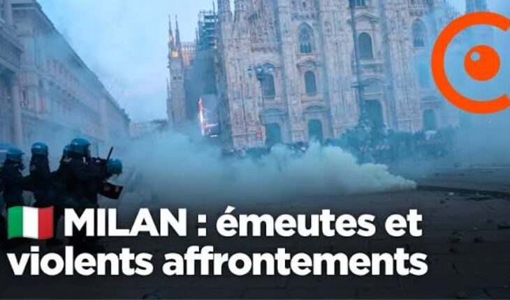 Italie : violents affrontements lors des manifestations contre la hausse du coût de la vie Italie : violents affrontements lors des manifestations contre la hausse du coût de la vie